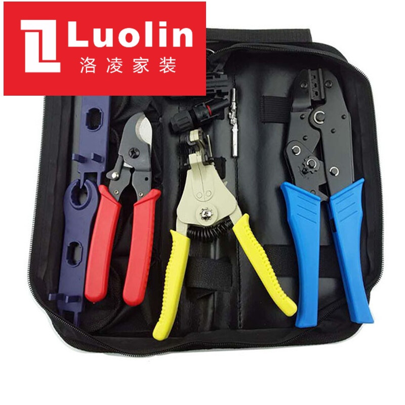 太陽能光伏壓線鉗工具套裝MC4 專業(yè)連線與端子壓制的優(yōu)選方案